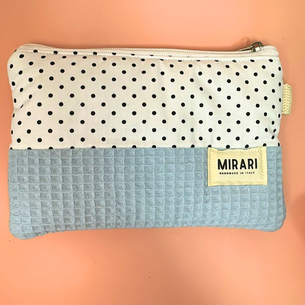 Pochette Waffle - Pastello, Pois