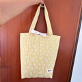 Tote bag con fiocco - Margherite