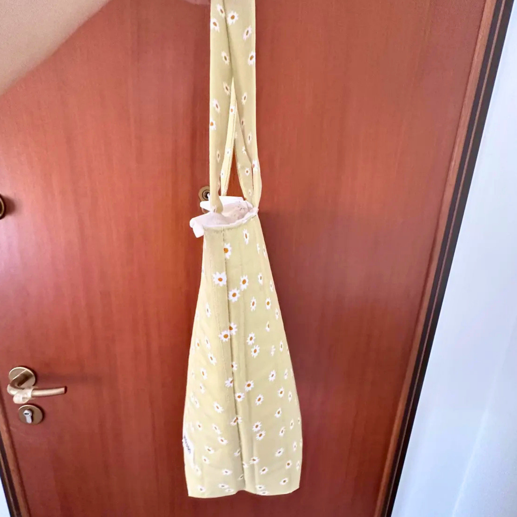 Tote bag con fiocco - Margherite