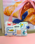 Portamonete Trapuntato "Summer Vibes" con Fiocco - PRONTA CONSEGNA