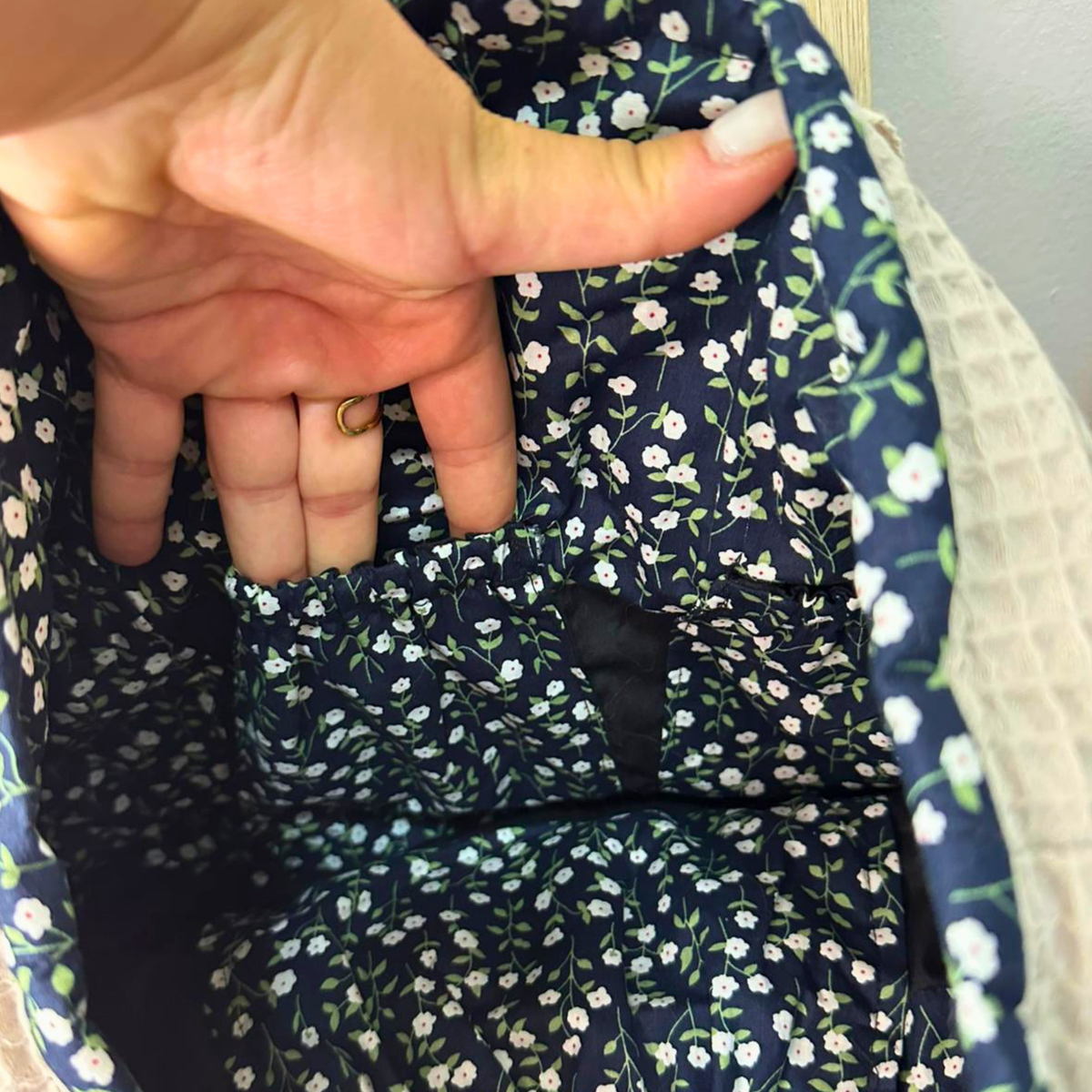 Tote bag "Afrodite" - Waffle Sabbia